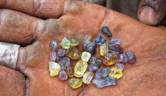 Afrika'da çıkan doğal taşlar